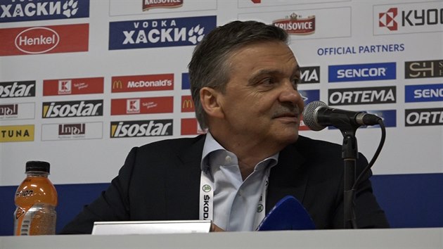 Fasel chválil české fanoušky. Hokej je vaše hra Fasel chválil české fanoušky. Hokej je vaše hra
