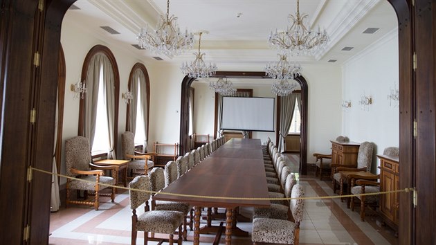 Úplně do celého paláce se ale návštěvníci nedostanou.