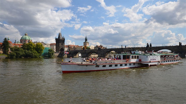 Parník Vltava.