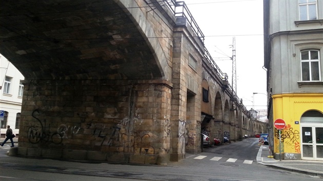 Negrelliho viadukt v Karln.