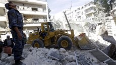 Následky bombardování v Aleppu jsou katastrofické (3. dubna 2015)
