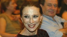 Ruská baletka Maja Plisecká na snímku z roku 2003. Ruská baletka Maja Plisecká na snímku z roku 2003.