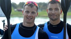 Daniel Havel (vlevo) a Jan Štěrba na mistrovství Evropy v rychlostní kanoistice... Daniel Havel (vlevo) a Jan Štěrba na mistrovství Evropy v rychlostní kanoistice...