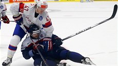 Zkuený hokejista Marián Hossa, loský ampion NHL, po vypadnutí Chicaga na MS do Ruska nepiletí.