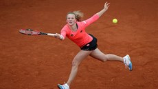 Kateina Siniaková na turnaji Prague Open