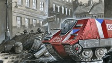 Jedním se symbolů pražského povstání je barikáda. Jedním se symbolů pražského povstání je barikáda.