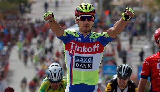 Slovenský cyklista Peter Sagan ovládl 4. etapu závodu Kolem Kalifornie.