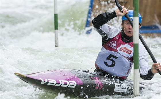 tpánka Hilgertová se znovu probojovala do reprezentace vodních slalomá.