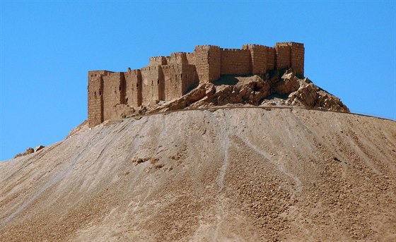 Citadela v syrské Palmýe. Archivní snímek.