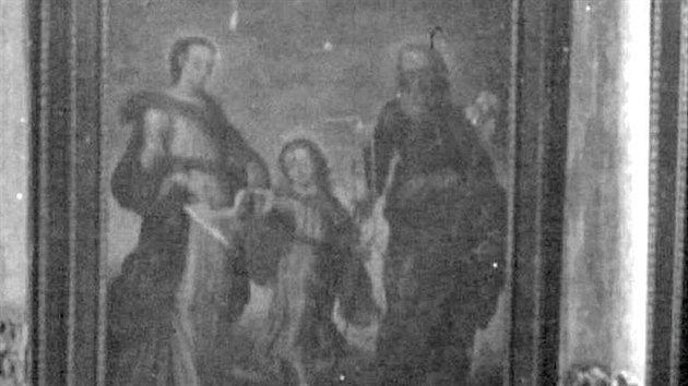 Olte m zmek jen fotografie z konce 60. let, kdy byl jet v kapli a snmek z roku 1972, na nm u chyb sochy a obraz Boha otce.