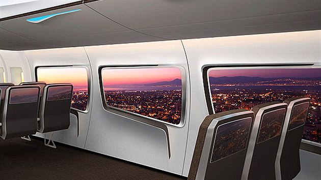 Airbus si nechal patentovat kabinu, do kter pasai vstupuj dvojitmi dvemi uprosted trupu letadla.
