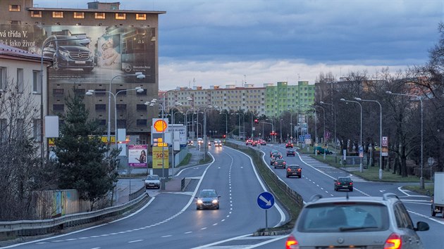 Jeden ze snmk pouitch pro nov spot Olomouc Without Motion od olomouckho fotografa Jakuba Hutyry. Zbr - jet ped vymaznm aut a lid - na Velkomoravskou ulici.