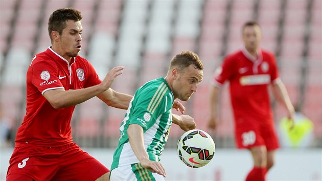 Momentka ze zpasu Brno - Bohemians