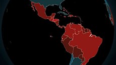 Mapa nejvražednějších zemí světa, kterou vypracoval brazilský think-tank... Mapa nejvražednějších zemí světa, kterou vypracoval brazilský think-tank...