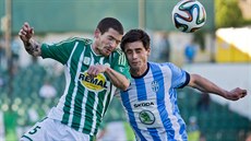 David Bartek z Bohemians a Kamil Vacek z Mladé Boleslavi (vpravo). David Bartek z Bohemians a Kamil Vacek z Mladé Boleslavi (vpravo).
