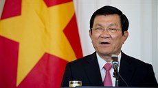 Vietnamský prezident Truong Tan Sang na návštěvě v Praze (11. května 2015). Vietnamský prezident Truong Tan Sang na návštěvě v Praze (11. května 2015).
