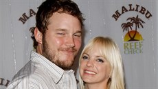 Chris Pratt s Annou Farisovou v roce 2009