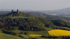 Pelet balonem nad eským rájem.