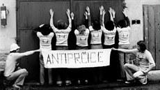 Recesistická akce Antiprice se objevila, nikoli náhodou, v roce 1977, tedy...