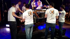 Premiéra studentského monopostu eForce FSE.04x na půdě FEL ČVUT Premiéra studentského monopostu eForce FSE.04x na půdě FEL ČVUT