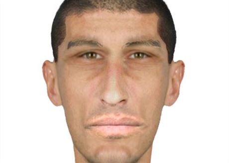 Policie zveejnila identikit mue, který znásilnil enu u Vonoklas. (24. kvtna...