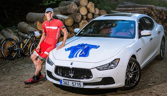 Biker Jaroslav Kulhavý se stal ambasadorem automobilové znaky Maserati.