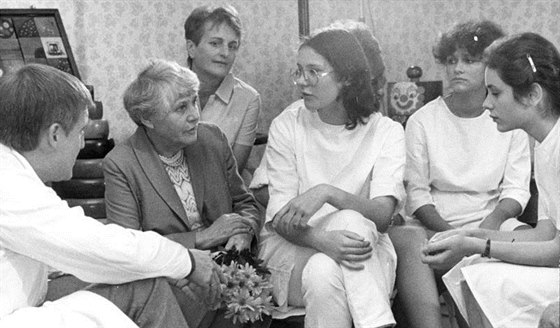 Ingeborg Rapoportová v roce 1985. To bylo jet ticet let pedtím, ne konen...