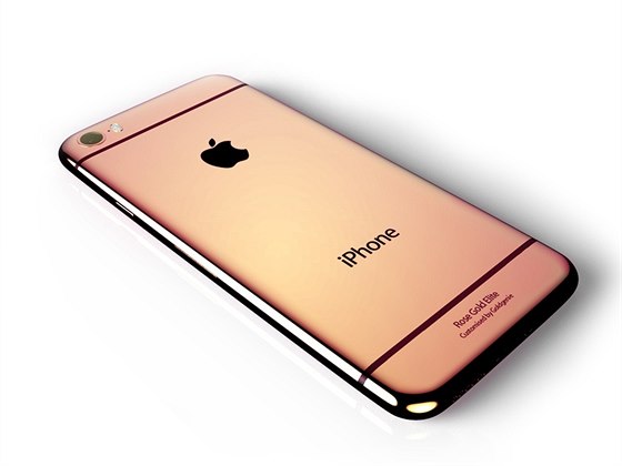 Tento iPhone 6 m skuten tlo ze zlata. Takov vyrb spolenosti Goldgenie