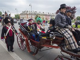 Kromí si pipomnla 130 let od návtvy rakouského císae Frantika Josefa...