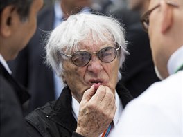 Bernie Ecclestone ped Velkou cenou Monaka