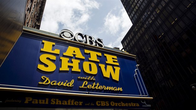 Americk modertor David Letterman po 33 letech ukonil svj pravideln komediln veern poad Late Show a odeel do penze. (21. kvtna 2015)
