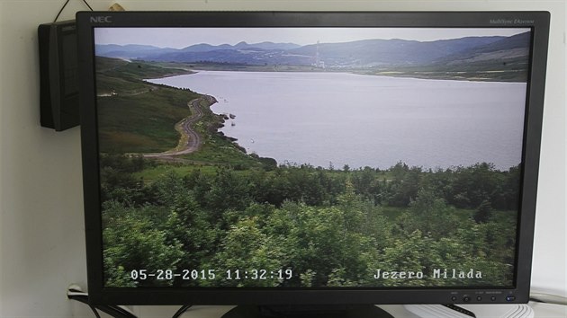 Jezero Milada bude na webov kamee.
