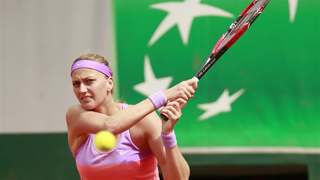 esk tenistka Petra Kvitov hraje na Roland Garros se Solerovou.