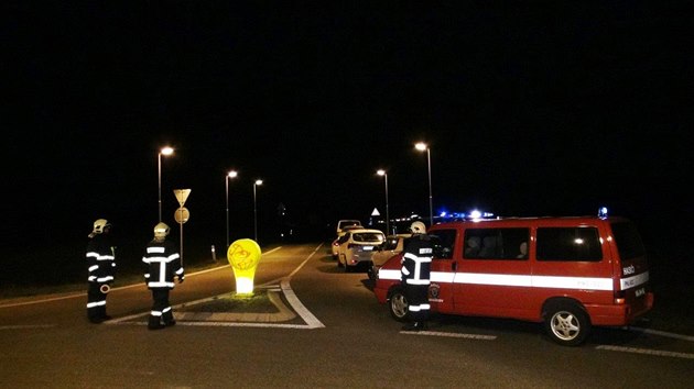 Pi nehod na silnici mezi Kladnem a Brakovem zemel idi osobnho auta (26.5.2015)
