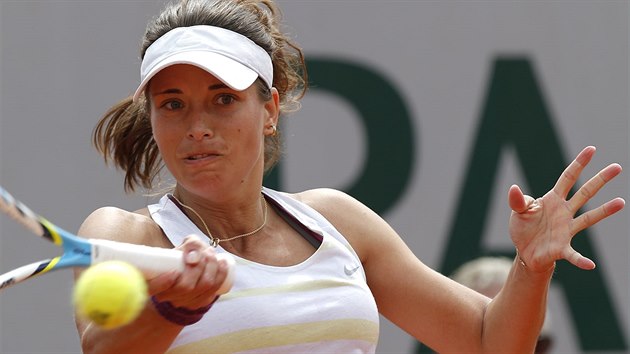 Petra Cetkovsk na Roland Garros.