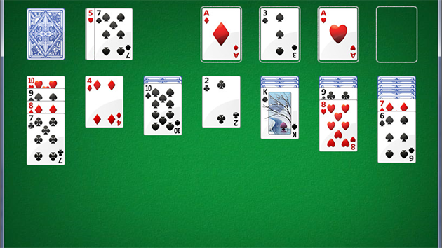 Solitaire ve Windows 7