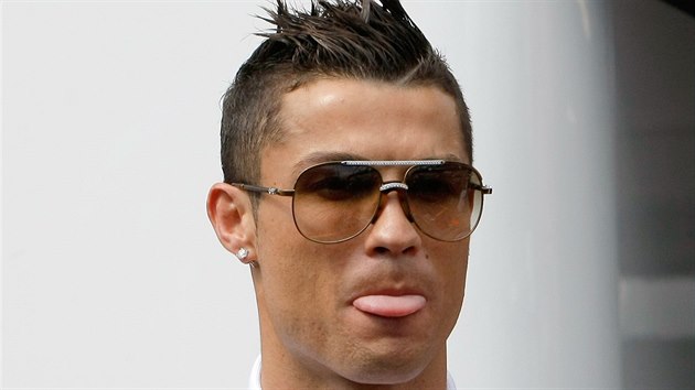 Velkou cenu Monaka formule 1 navtvil i fotbalista Cristiano Ronaldo.