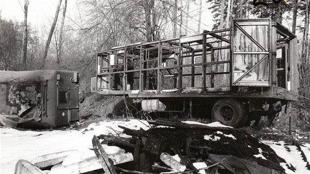 Pohled, kter se naskytl lidem, kdy poprv od roku 1969 vstoupili na raketovou zkladnu Vesecko u Turnova, kde Sovti skladovali 12 odpalovacch zazen pro rakety Scud. Zbyl po nich jenom rot a to, co nelo odvzt.