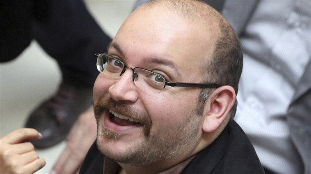 Americk novin rnskho pvodu Jason Rezaian, jeho Tehern soud za pion (11. dubna 2013).