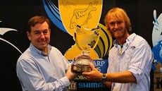 Jakub Vágner a Ross Honey (organizátor World Carp Classic pro dosplé), kteí...