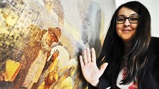 Jedinečnou Slovanskou epopej složenou z desítek tisíců dílků puzzle si... Jedinečnou Slovanskou epopej složenou z desítek tisíců dílků puzzle si...