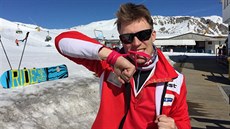 Tomáš Verner, ambasador T-Mobile Olympijského běhu s růžovými tkaničkami. Tomáš Verner, ambasador T-Mobile Olympijského běhu s růžovými tkaničkami.