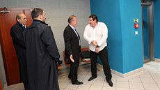 Exnáměstek zlínské primátorky Martin Janečka (vpravo) a jeho švagr Dalibor... Exnáměstek zlínské primátorky Martin Janečka (vpravo) a jeho švagr Dalibor...