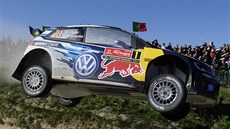 Sebastien Ogier bhem Portugalské rallye