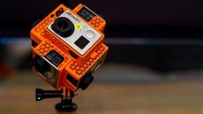 Speciální drák pro kamerky GoPro pro sférické snímání, který lze vytisknout na...