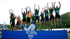 Vltava Run je specifický závod plný vyerpání ale i týmové radosti