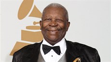 Zpvák B.B. King (Los Angeles, 8. února 2009)