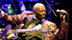 Zpěvák B.B. King (Los Angeles, 11. listopadu 2011) Zpěvák B.B. King (Los Angeles, 11. listopadu 2011)