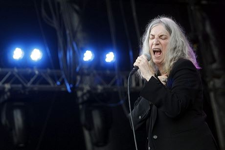 Patti Smith bhem druhého dne Primavera Sound Music Festival v Barcelon (29....