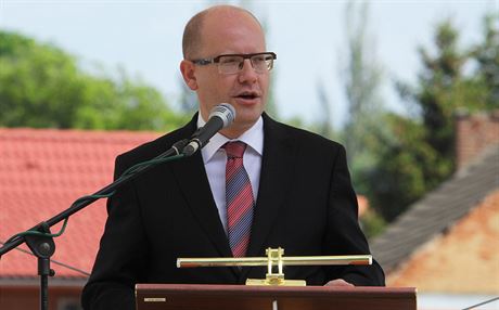 Premiér Bohuslav Sobotka